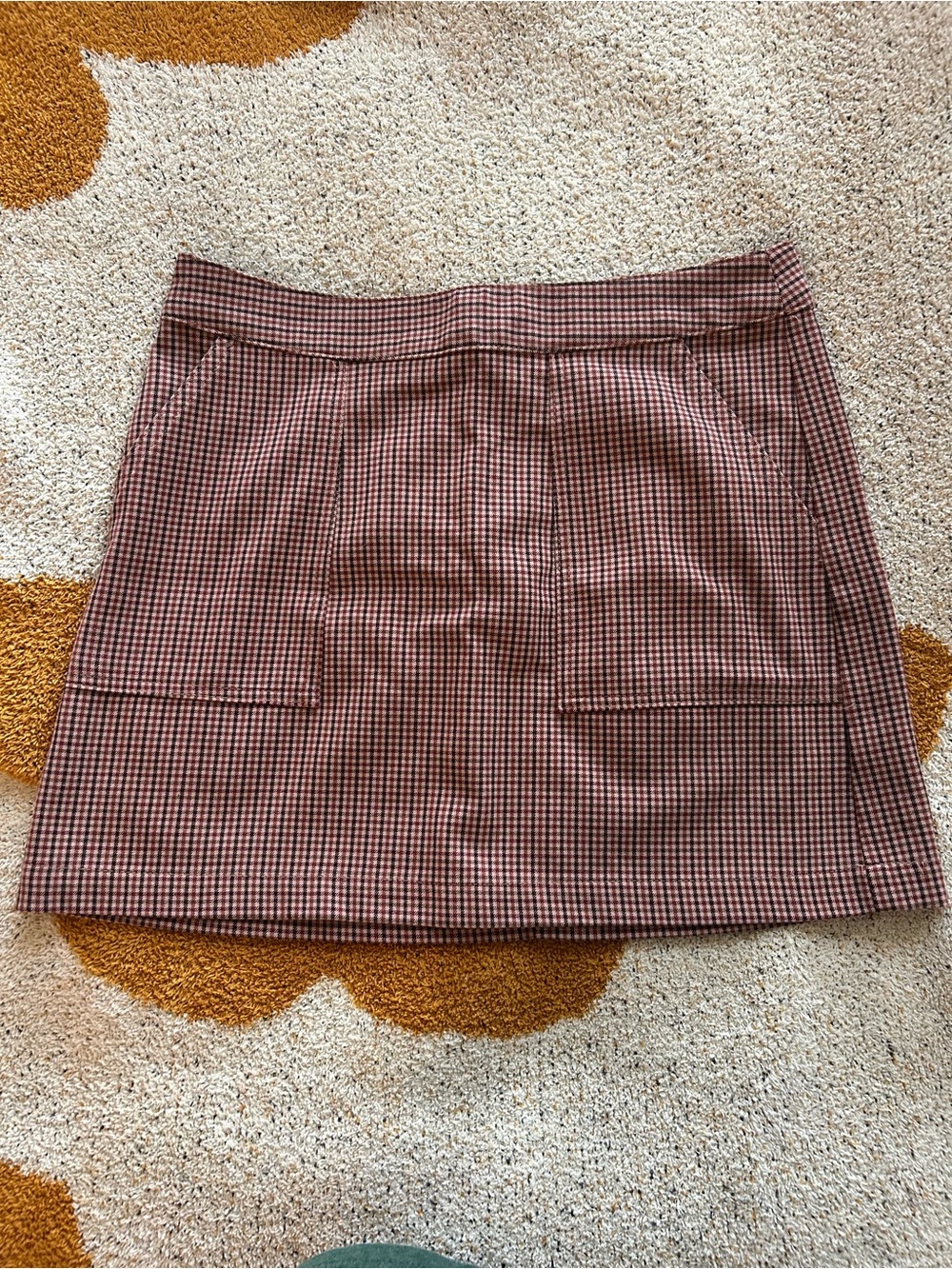 Plaid Mini Skirt